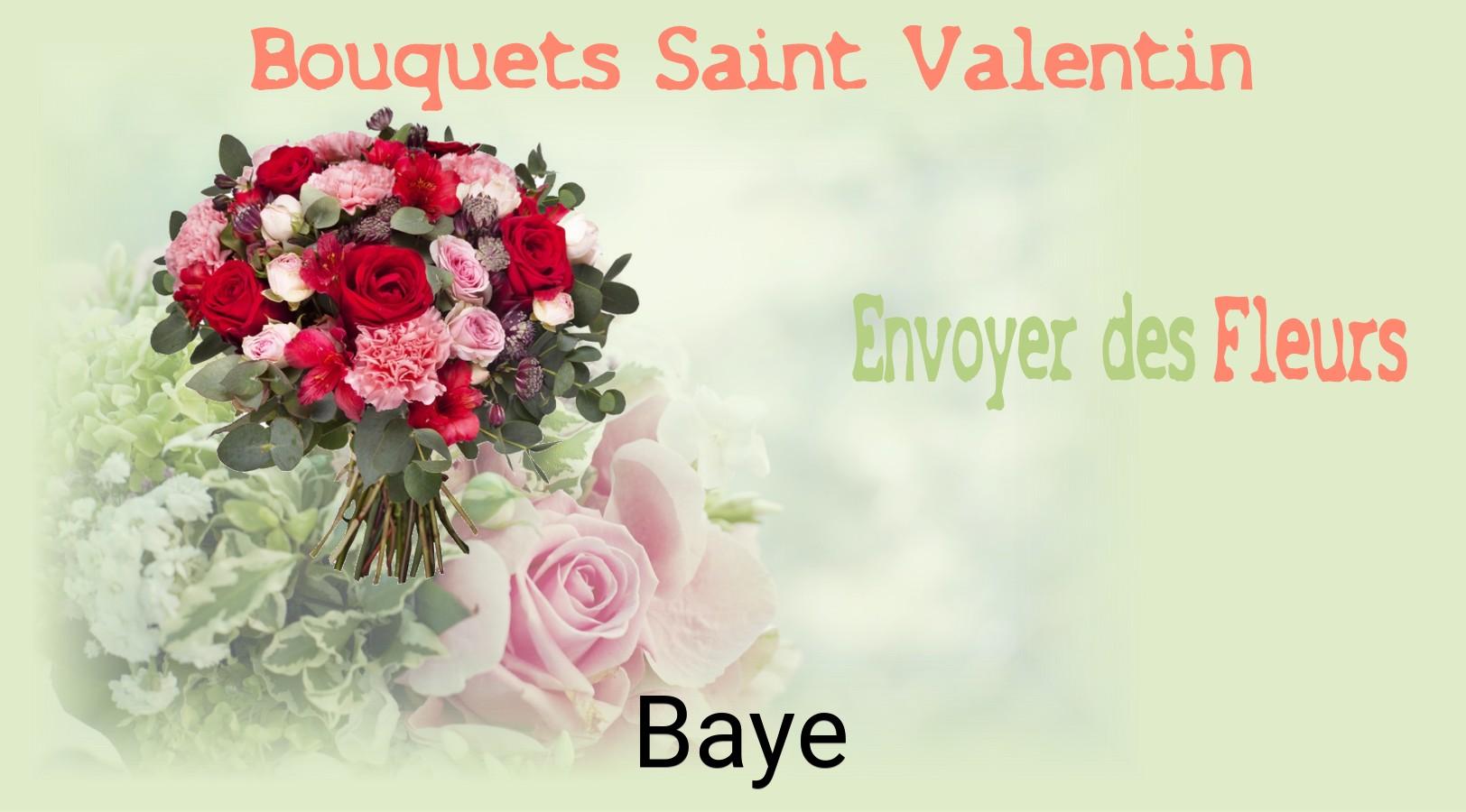 Roses de Saint-Valentin livrées à Baye